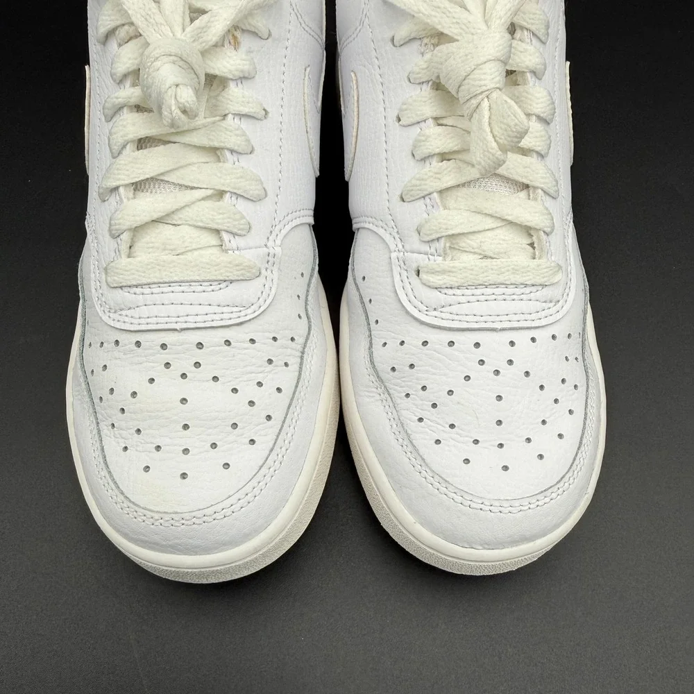 Nike Court Vision Low Womens‎ White Sneakers CD5434-100 Size 9
